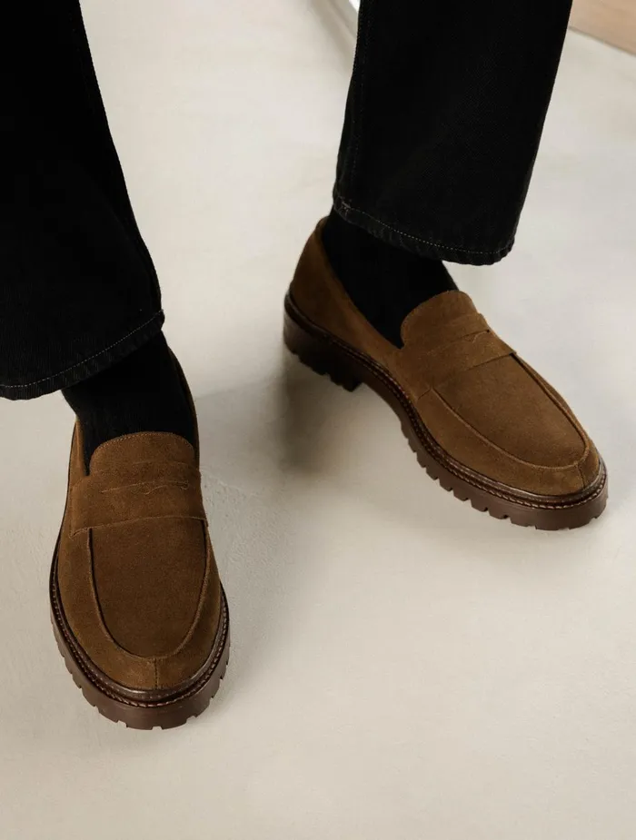 Bobbies Loafers Jay Khaki Brown 8211 Men