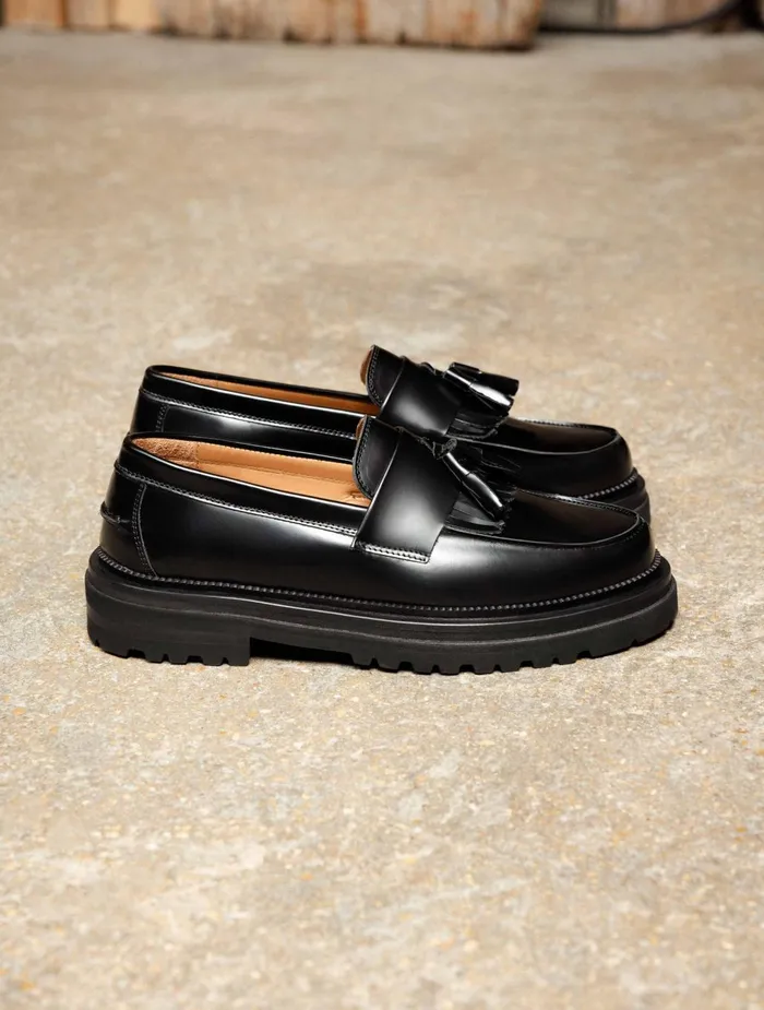 Bobbies Loafers Mal Siyah Black 8211 Men