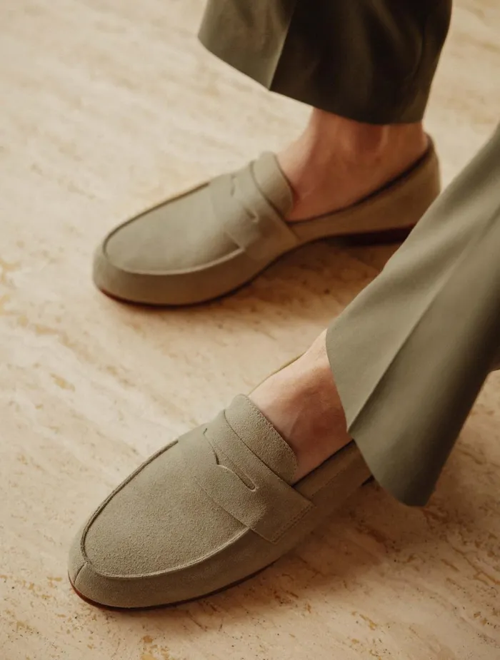 Bobbies Loafers Stanley Grege Green 8211 Men