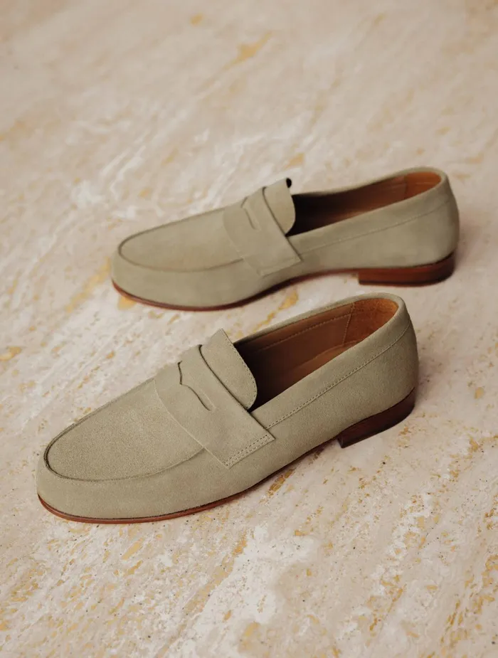 Bobbies Loafers Stanley Grege Green 8211 Men