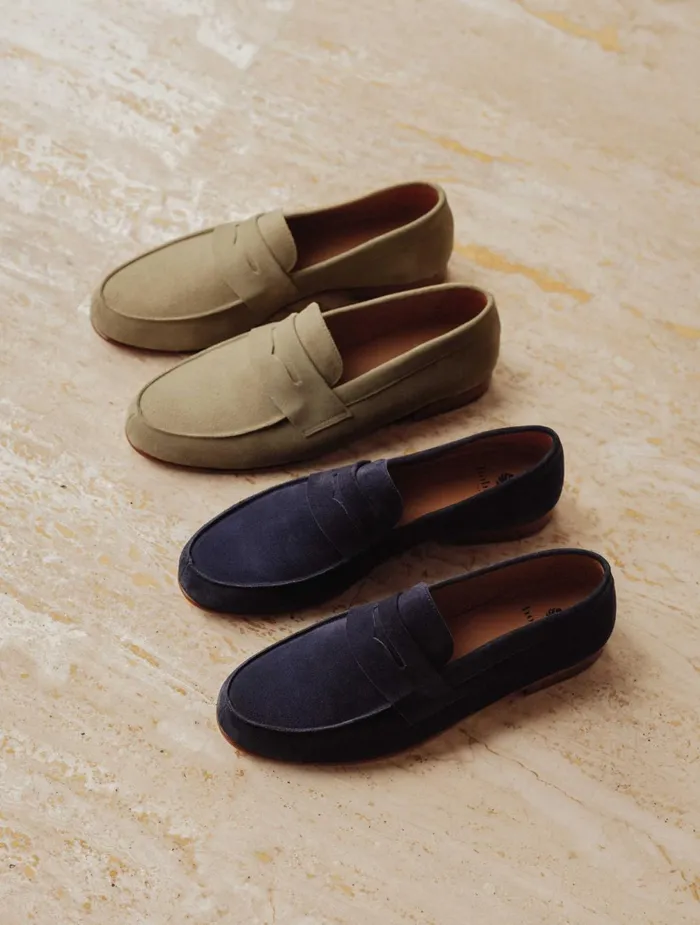 Bobbies Loafers Stanley Grege Green 8211 Men