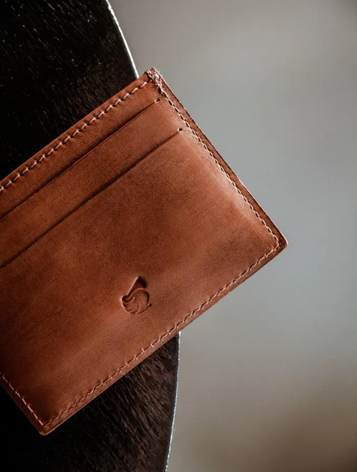 Bobbies Small Leather Goods Bermudes Cognac Patina 8211 Men
