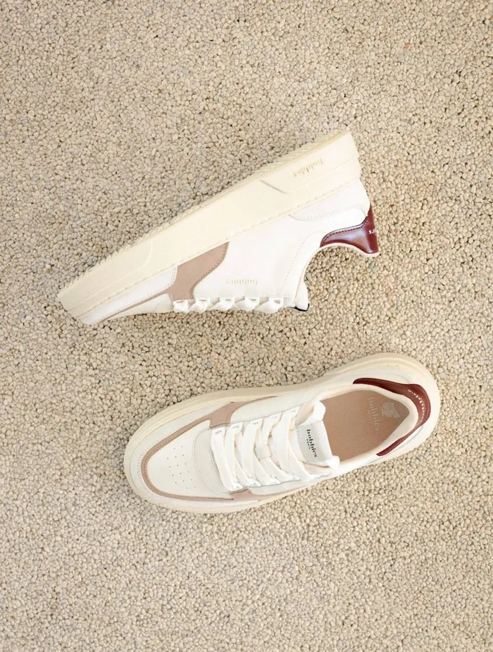 Bobbies Sneakers Avalon Off White and Morello 8211 Women