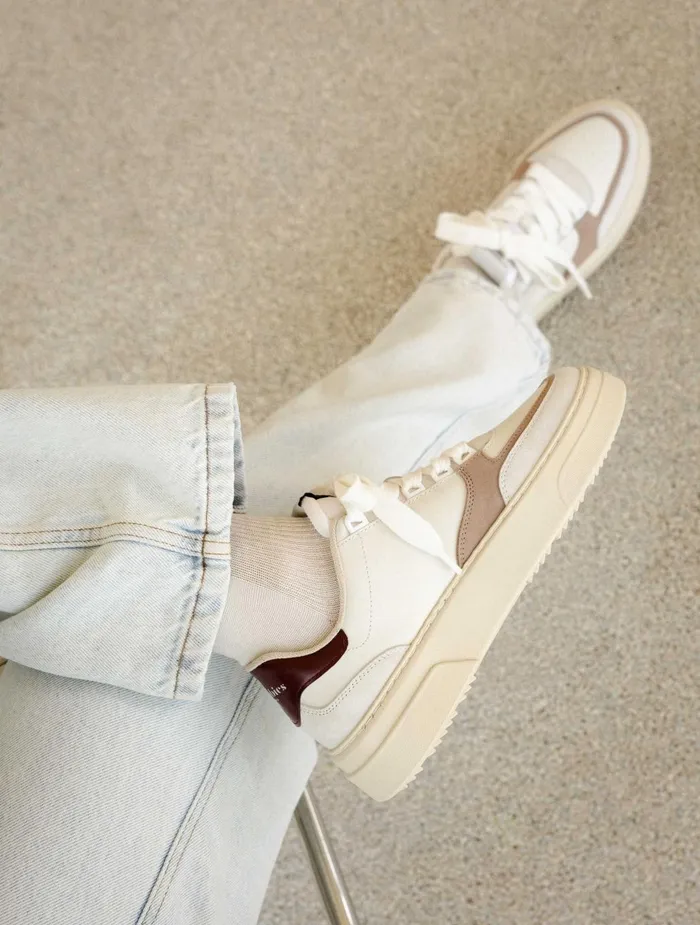 Bobbies Sneakers Avalon Off White and Morello 8211 Women