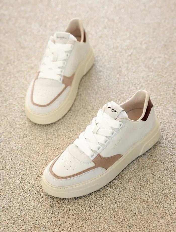 Bobbies Sneakers Avalon Off White and Morello 8211 Women