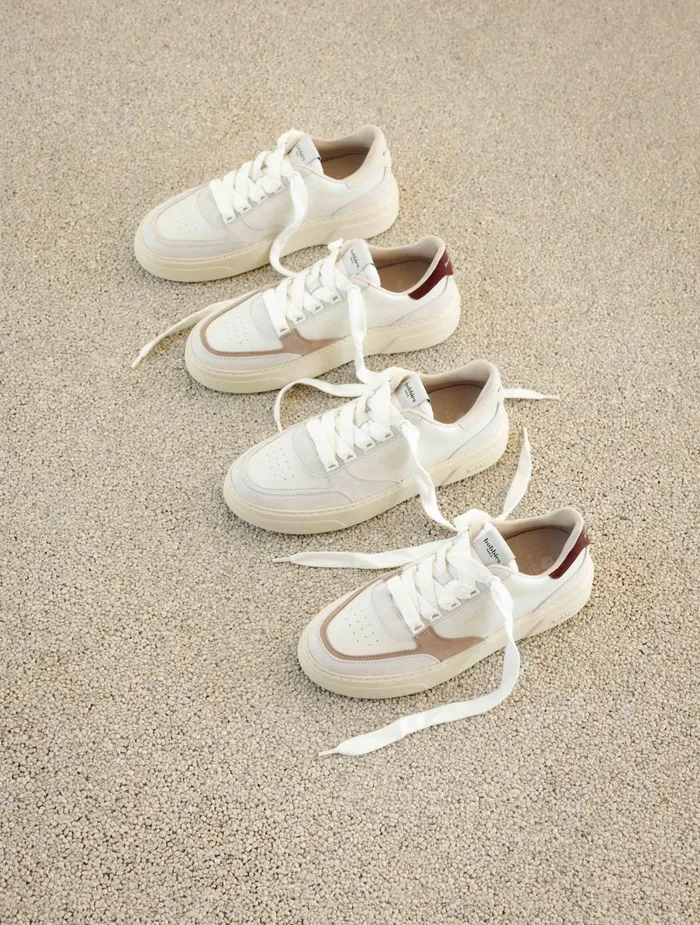 Bobbies Sneakers Avalon Off White and Morello 8211 Women