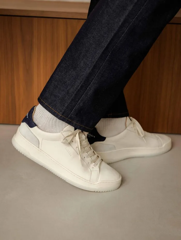 Bobbies Sneakers Daniil Cream and Denim Brut 8211 Men