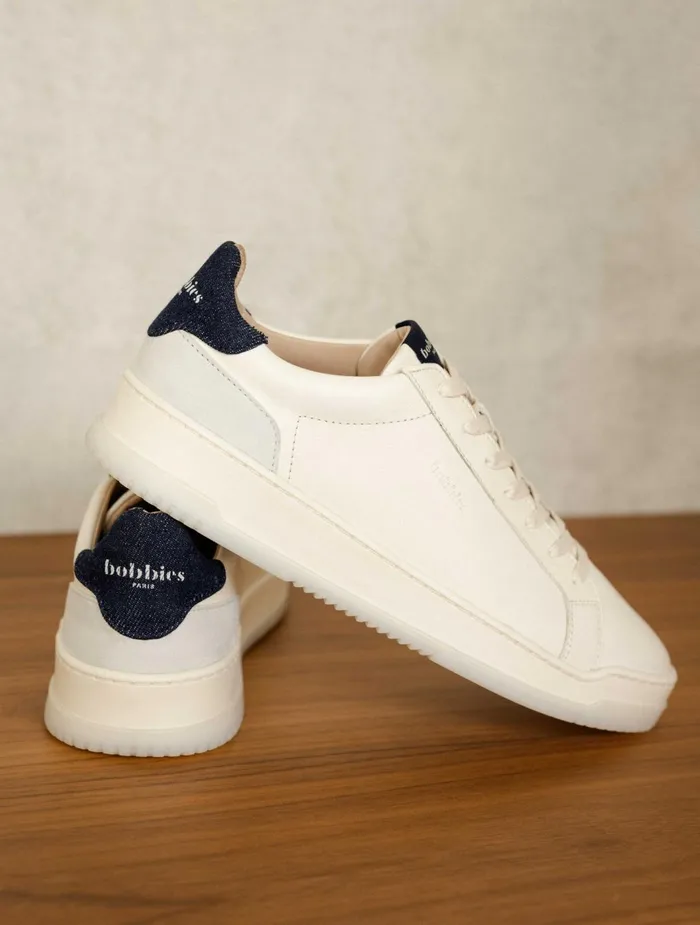 Bobbies Sneakers Daniil Cream and Denim Brut 8211 Men