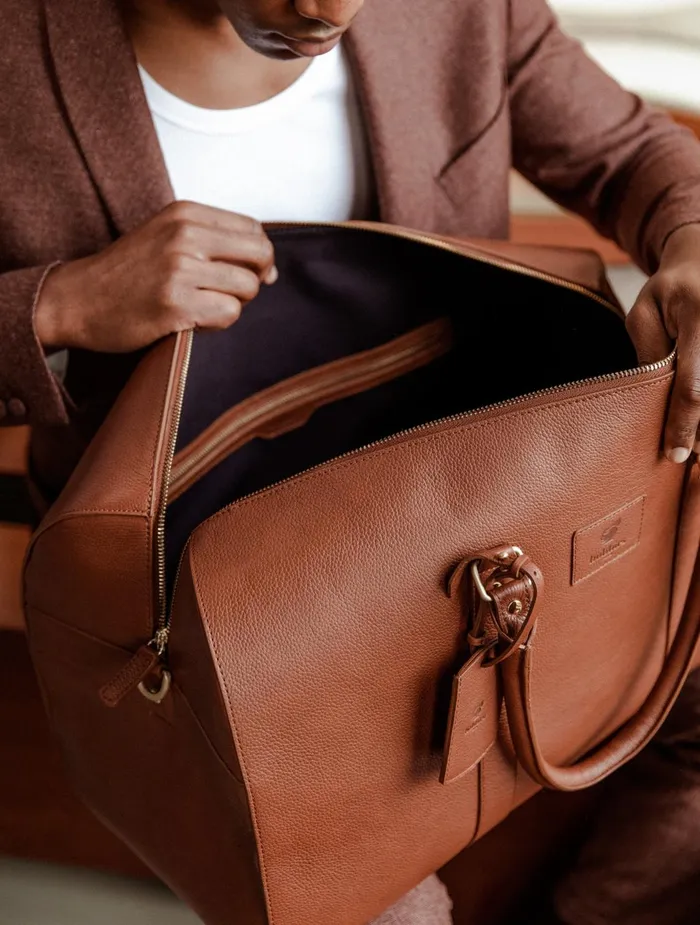 Bobbies Travel Bags Positano Bourbon 8211 Men