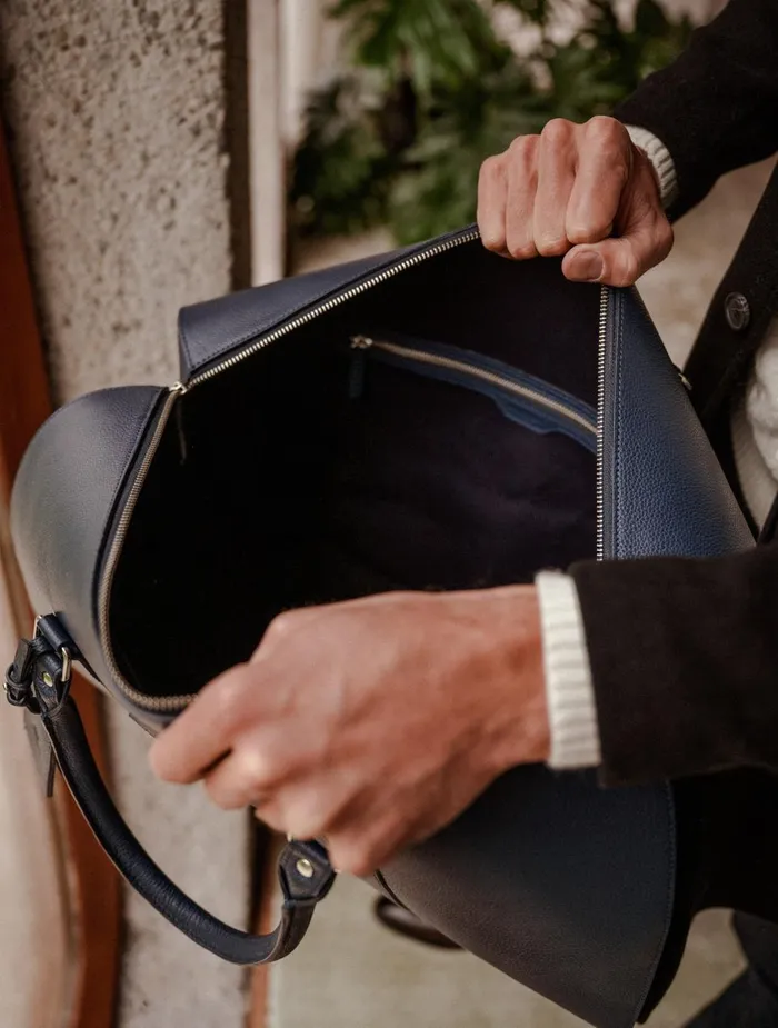 Bobbies Travel Bags Positano Deep Blue 8211 Men