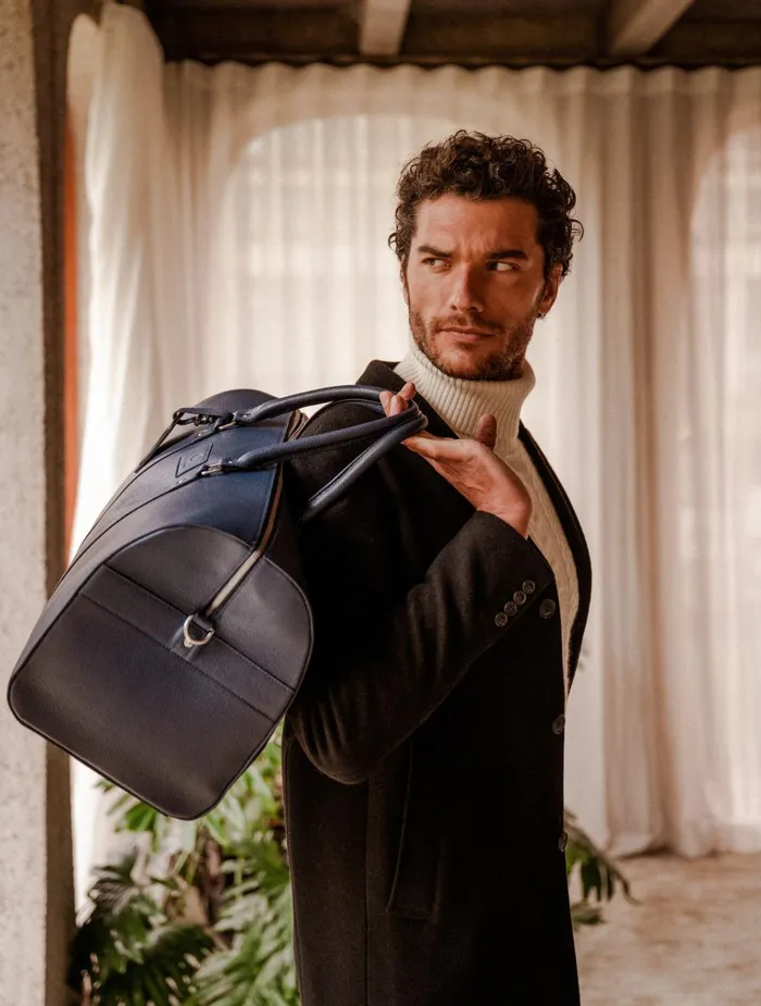 Bobbies Travel Bags Positano Deep Blue 8211 Men