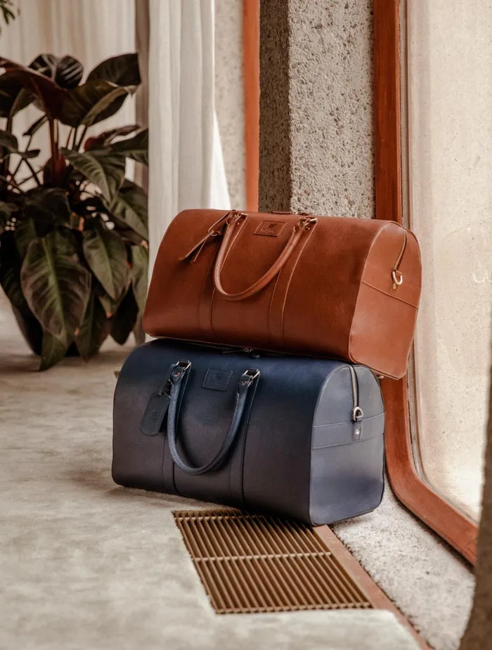 Bobbies Travel Bags Positano Deep Blue 8211 Men