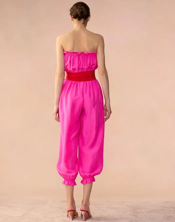 Bottoms Women Cynthia Rowley Cassis Jumpsuit