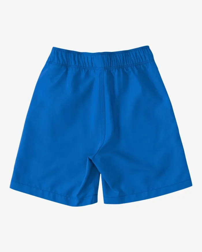 Boy039s 27 All Day Layback Boardshorts Cobalt MenKids Billabong Side Pockets