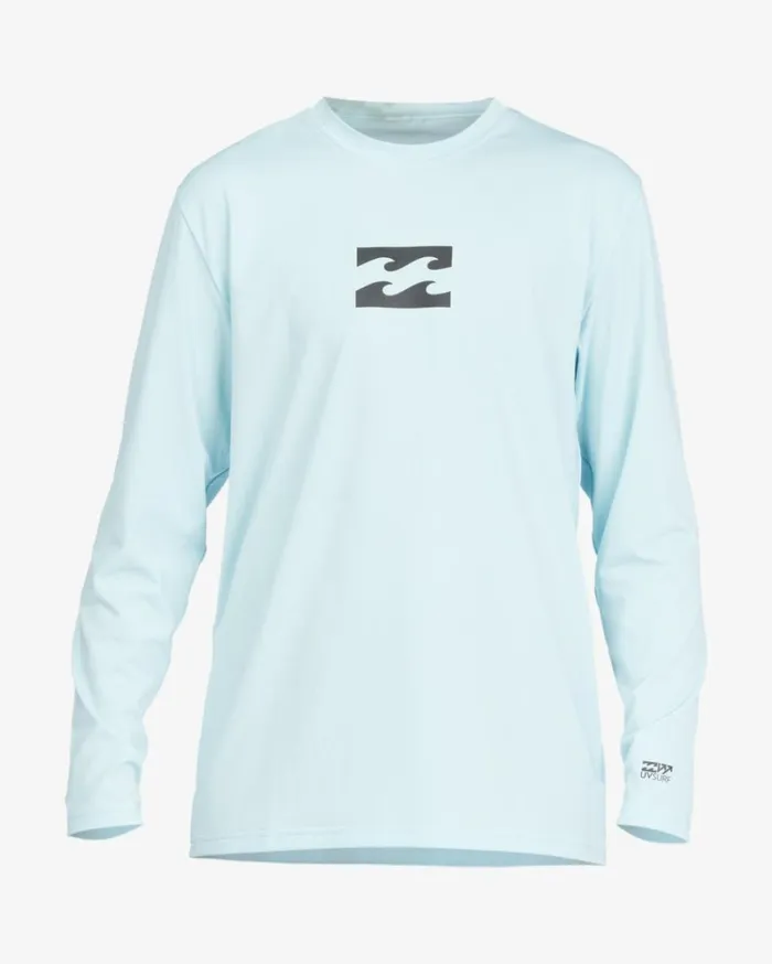 Boy039s 27 All Day Wave Loose Fit Long Sleeve Surf Tee Coastal Kids Billabong Toddlers and Boys 27 Yrs