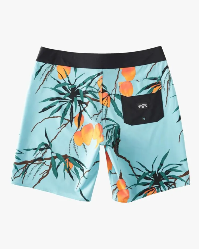 Boy039s Sundays Pro Performance 17034 Boardshorts Coastal Blue MenKids Billabong Short Length
