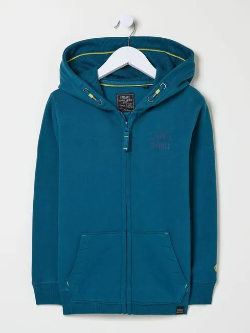 Boys Fatface Sweatshirts and Hoodies Teal Blue Dark Skies Animal Zip Through Hoodie Boys Fatface Sweatshirts and Hoodies Teal Blue Dark Skies Animal Zip Through Hoodie