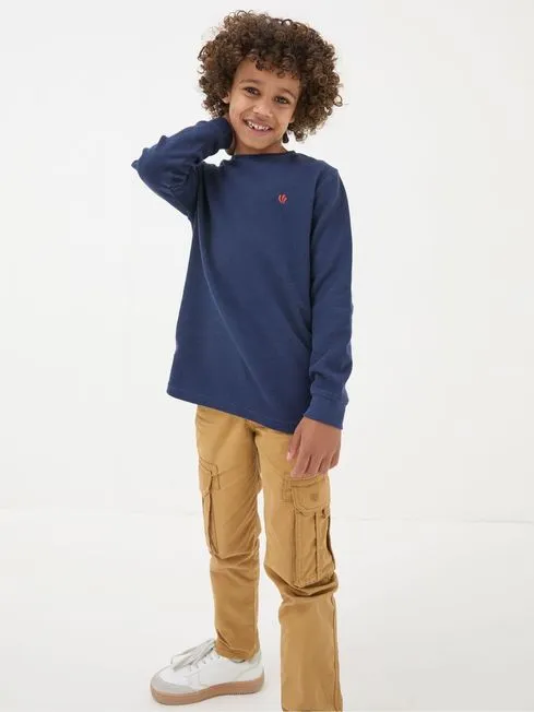 Boys Fatface TShirts and Polos Navy Blue TShirt