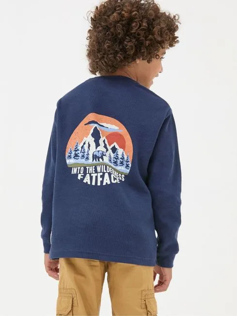Boys Fatface TShirts and Polos Navy Blue TShirt