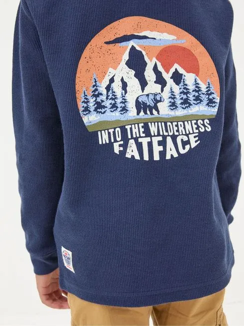 Boys Fatface TShirts and Polos Navy Blue TShirt