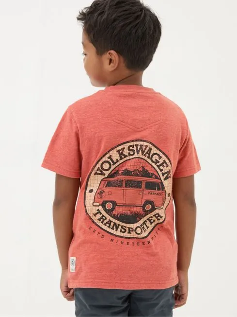 Boys Fatface TShirts and Polos VW Orange Graphic TShirt