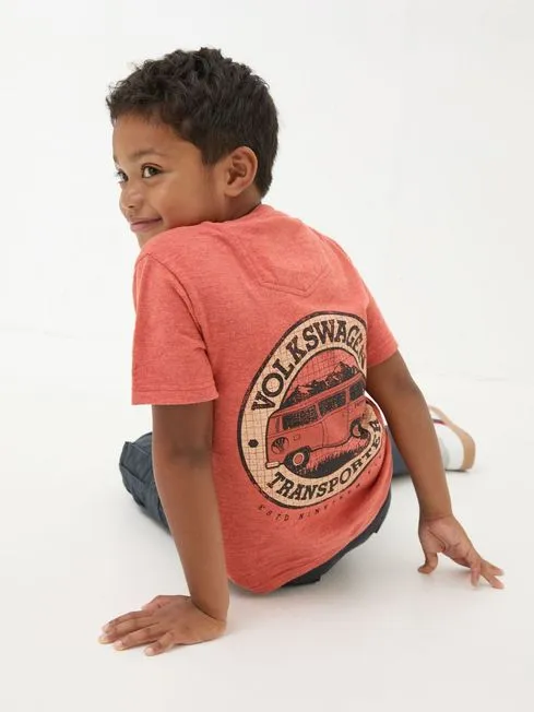 Boys Fatface TShirts and Polos VW Orange Graphic TShirt