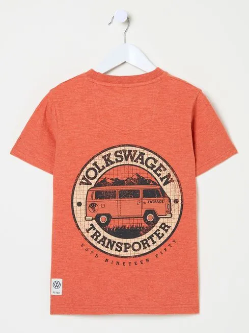 Boys Fatface TShirts and Polos VW Orange Graphic TShirt