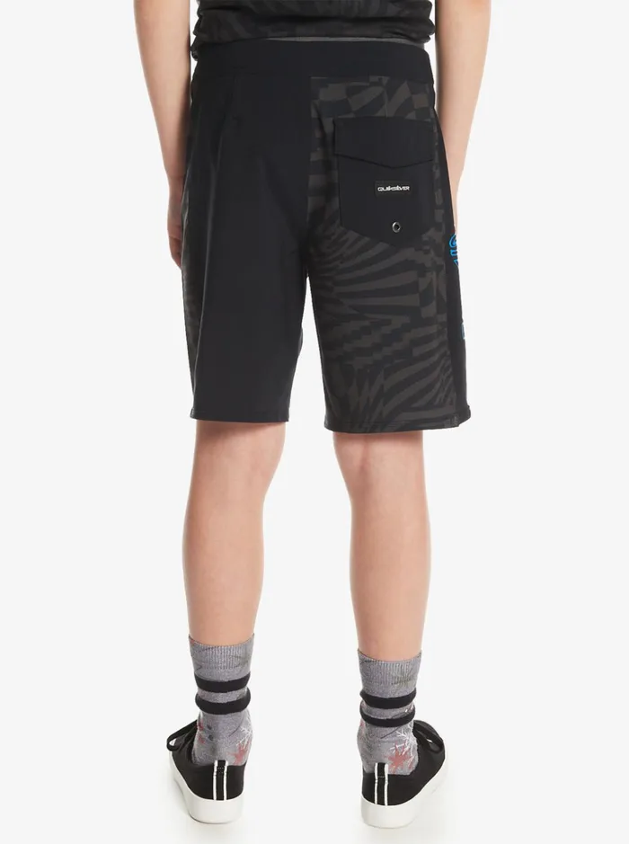 Boys Quiksilver Boardshorts Boy039s 816 Surfsilk Radical Arch 16034 Boardshorts Black Boys Quiksilver Boardshorts Boy039s 816 Surfsilk Radical Arch 16034 Boardshorts Black