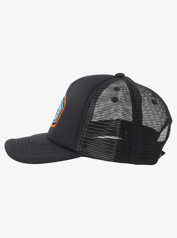 Boys Quiksilver Hats Boy039s 816 Secret Slab Trucker Hat Black Boys Quiksilver Hats Boy039s 816 Secret Slab Trucker Hat Black