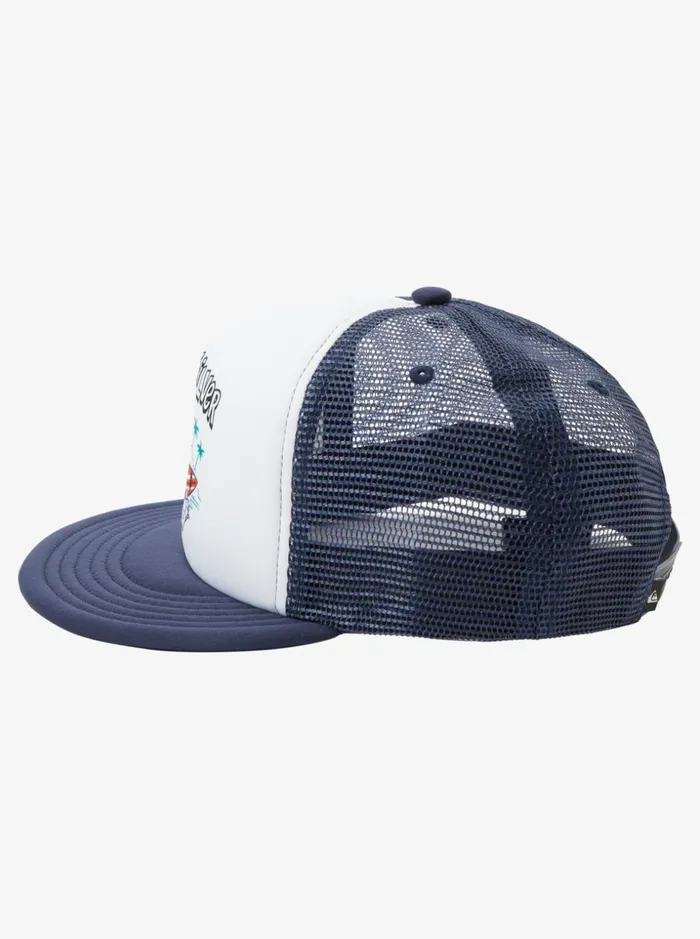 Boys Quiksilver Hats Boy039s 816 Town Hero Snapback Hat Navy Blazer