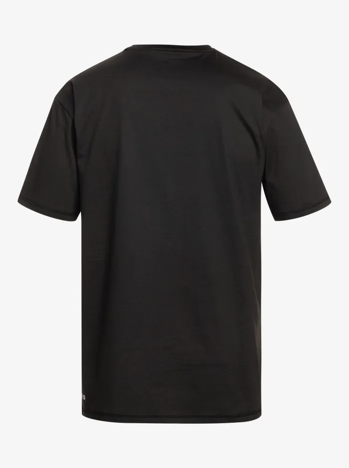Boys Quiksilver Rashguards Boy039s 816 Solid Streak Short Sleeve UPF 50 Surf TShirt Black Boys Quiksilver Rashguards Boy039s 816 Solid Streak Short Sleeve UPF 50 Surf TShirt Black