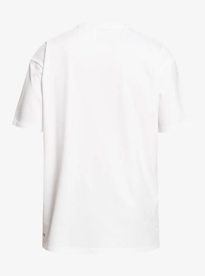 Boys Quiksilver Rashguards Boy039s 816 Solid Streak Short Sleeve UPF 50 Surf TShirt White Boys Quiksilver Rashguards Boy039s 816 Solid Streak Short Sleeve UPF 50 Surf TShirt White