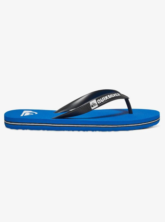 Boys Quiksilver Sandals Boy039s 816 Molokai FlipFlops Blackblueblack Boys Quiksilver Sandals Boy039s 816 Molokai FlipFlops Blackblueblack