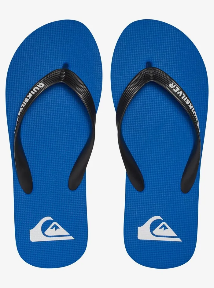 Boys Quiksilver Sandals Boy039s 816 Molokai FlipFlops Blackblueblack Boys Quiksilver Sandals Boy039s 816 Molokai FlipFlops Blackblueblack