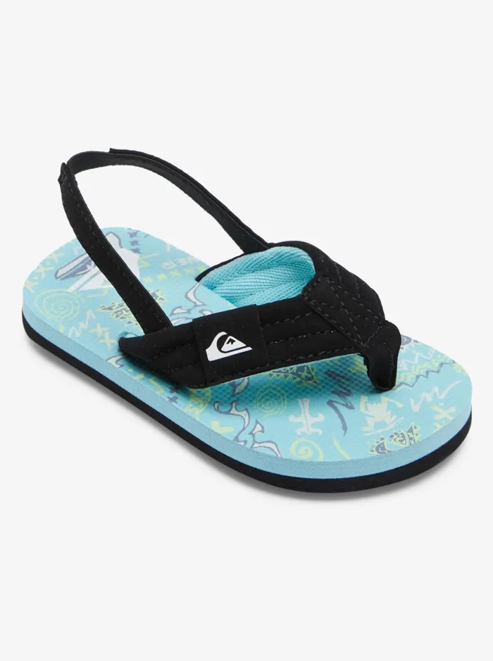 Boys Quiksilver Sandals Toddler039s Molokai Layback Sandals Bluebluegreen