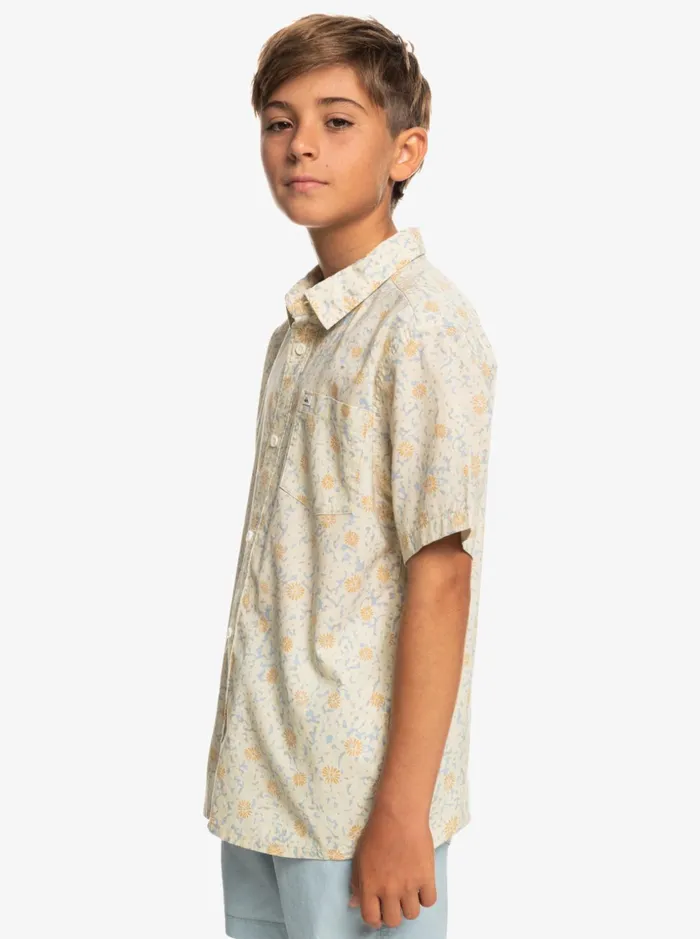 Boys Quiksilver Shirts Boy039s 816 Mellow Fuzz Short Sleeve Shirt Birch Mellow Fuzz Boys Quiksilver Shirts Boy039s 816 Mellow Fuzz Short Sleeve Shirt Birch Mellow Fuzz