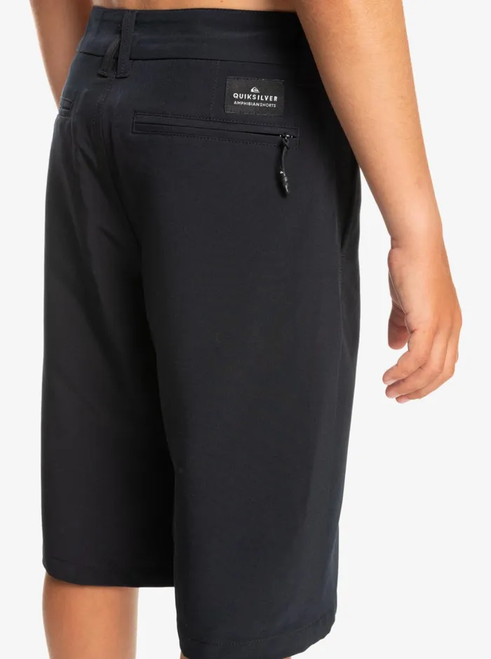 Boys Quiksilver Shorts Boy039s 816 Union Amphibian 19034 Hybrid Shorts Black Boys Quiksilver Shorts Boy039s 816 Union Amphibian 19034 Hybrid Shorts Black