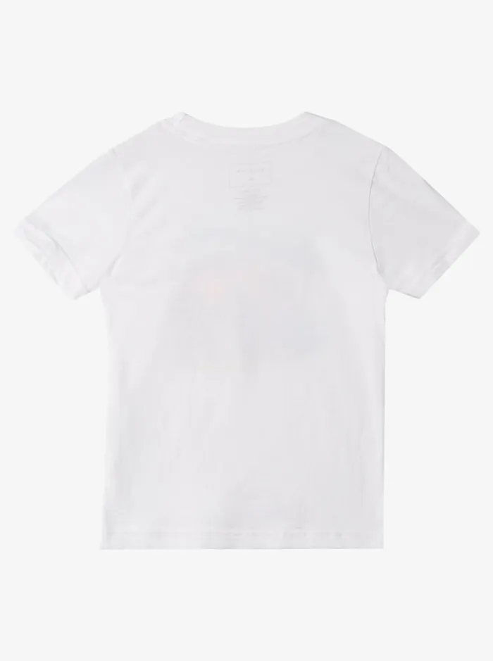 Boys Quiksilver Tees Boy039s 27 Double Parked TShirt White Boys Quiksilver Tees Boy039s 27 Double Parked TShirt White