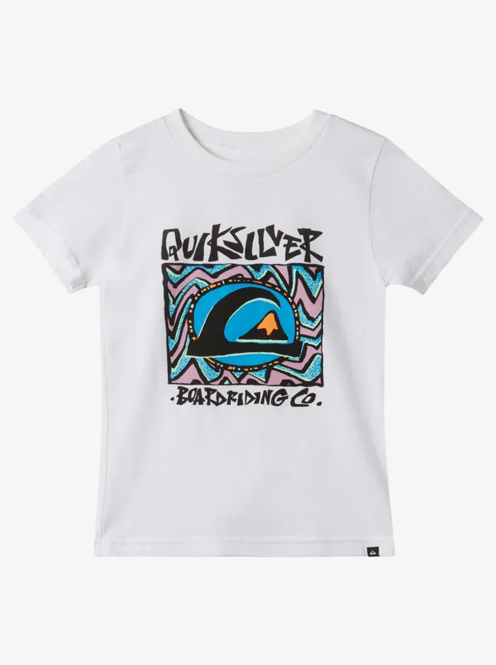 Boys Quiksilver Tees Boy039s 27 Midnight Sun TShirt White