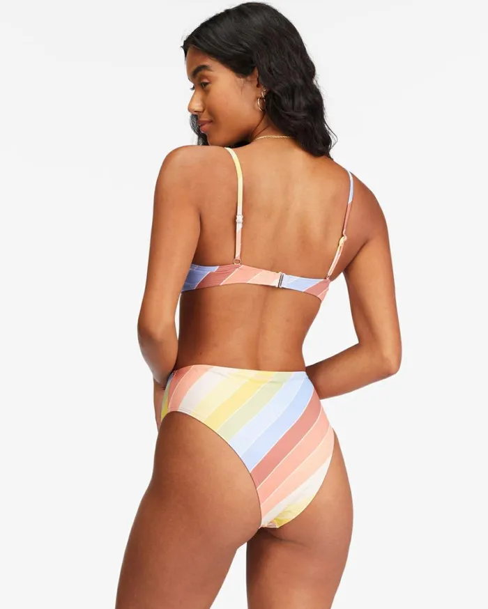 Brighter Daze Rise Bikini Bottoms Multi Women Billabong Bikini Bottoms