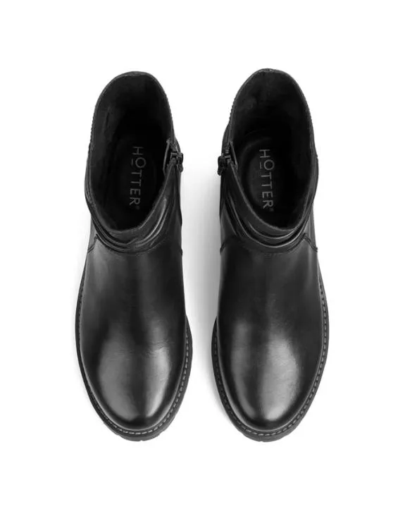 Brooke Boots Black Women Hotter Ankle Boots