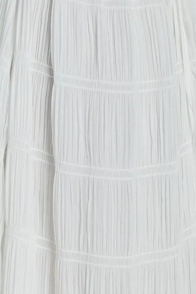 Cade Maxi Dress 8211 High Neck Sleeveless A Line Dress In White Women Showpo Dresses