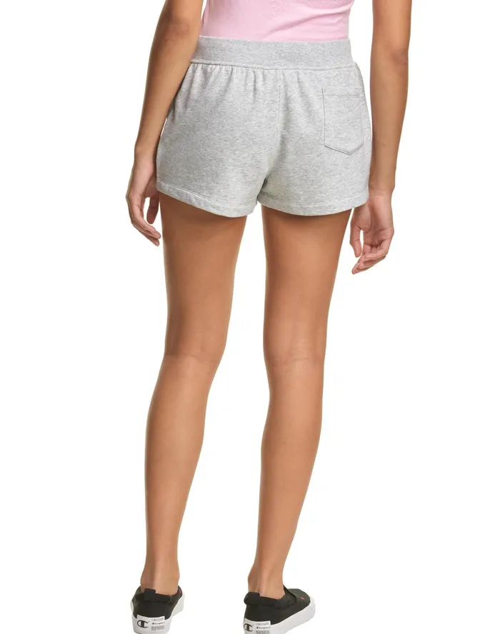 Campus French Terry Shorts C Logo 25034 Oxford Grey Women Champion Shorts