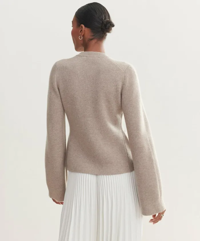Cardigans Women Jenni Kayne Cooper Cardigan Taupe Taupe