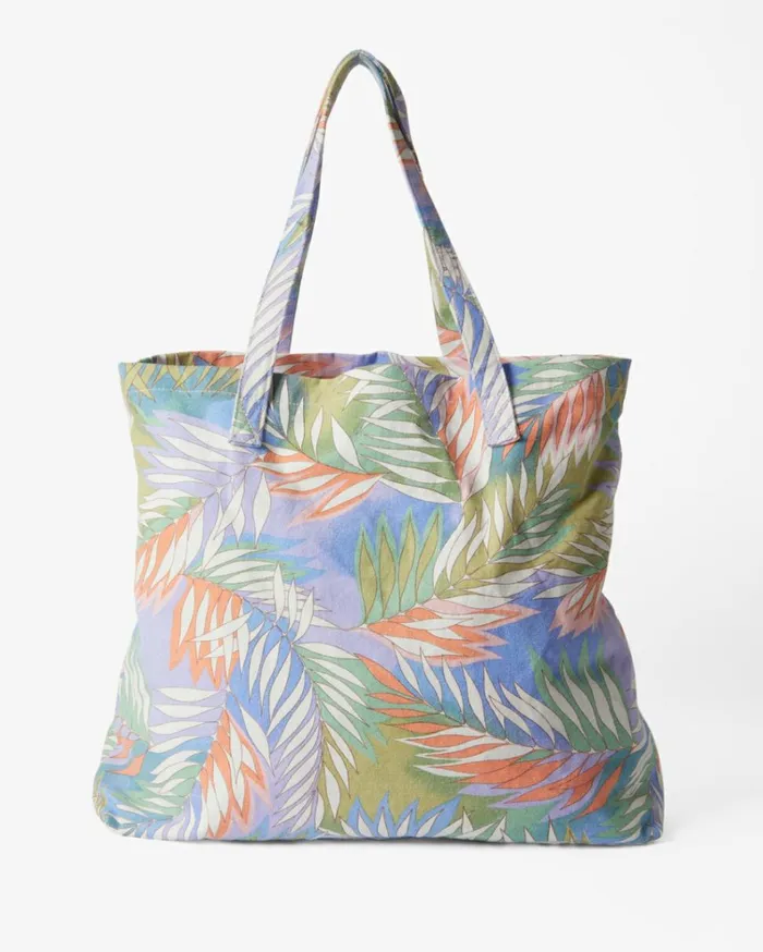 Carry On Tote Bag Lilac Breeze Women Billabong Handbags and Totes