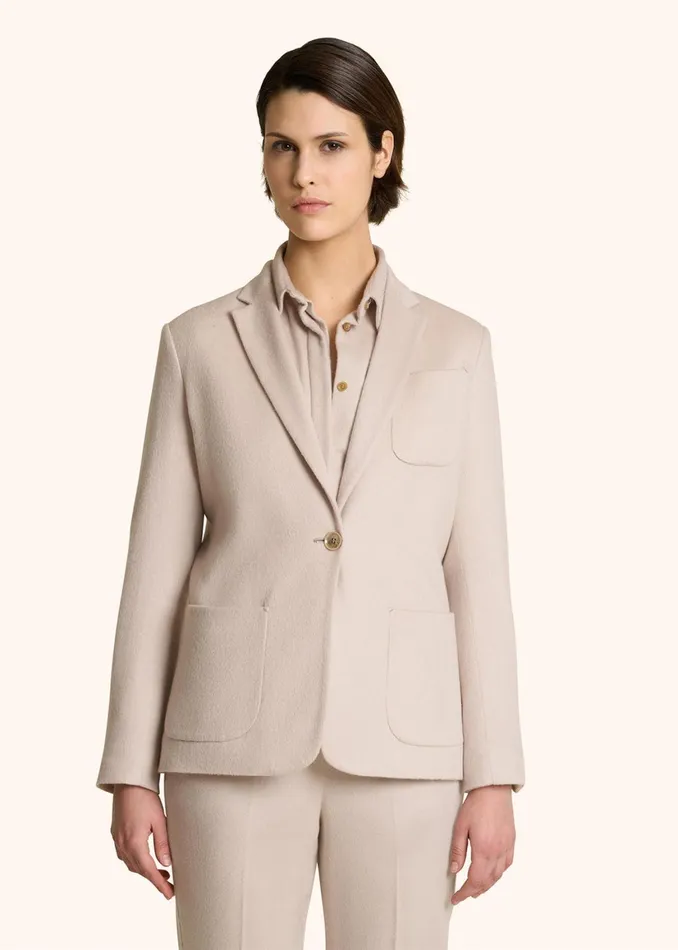 CASHMERE CLOTH BLAZER Women Kiton Jackets CASHMERE CLOTH BLAZER Women Kiton Jackets