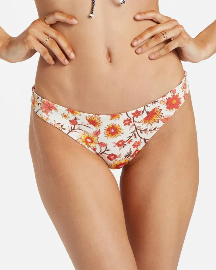 Cast A Spell Rev Tropic Bikini Bottom Multi Women Billabong Bikinis