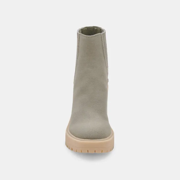 Caster Booties Sage Canvas Women Dolce Vita Boots and Booties