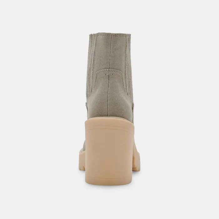 Caster Booties Sage Canvas Women Dolce Vita Boots and Booties