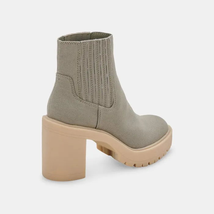 Caster Booties Sage Canvas Women Dolce Vita Boots and Booties